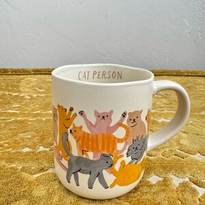 Opalhouse Cat Person Ceramic Mug